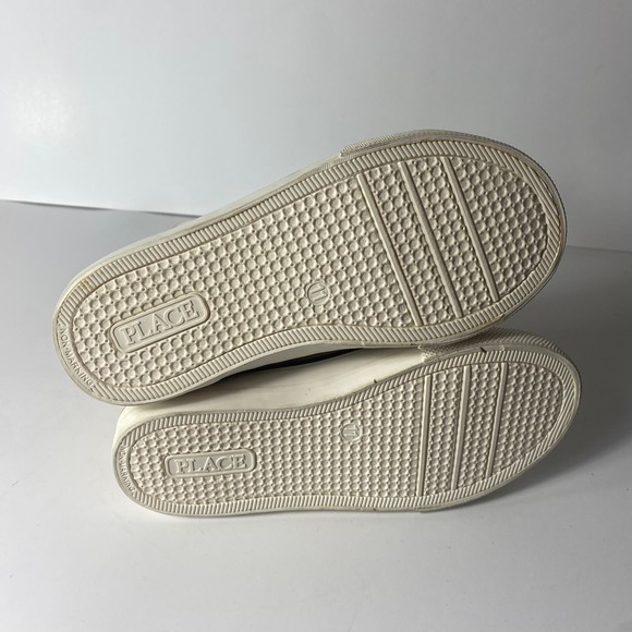 Childrens Place Girls Ivory Lace Crochet High Top Shoes Size 11 NWT - Picture 5 of 7